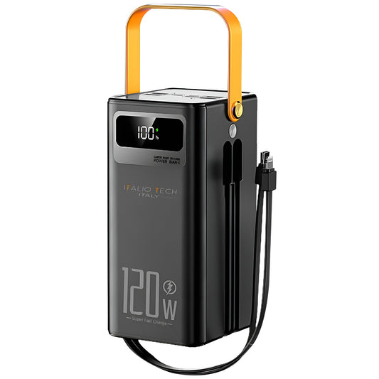 Italio Tech Power Titan 50000mAh 120W Fast Charing Powerbank