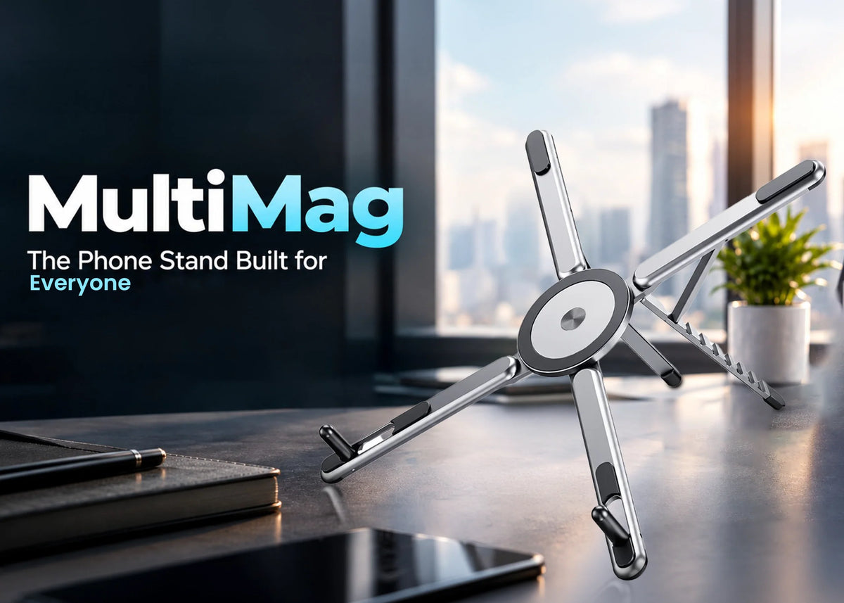 Italio Tech MultiMag: The Phone Stand Built for Content Creators