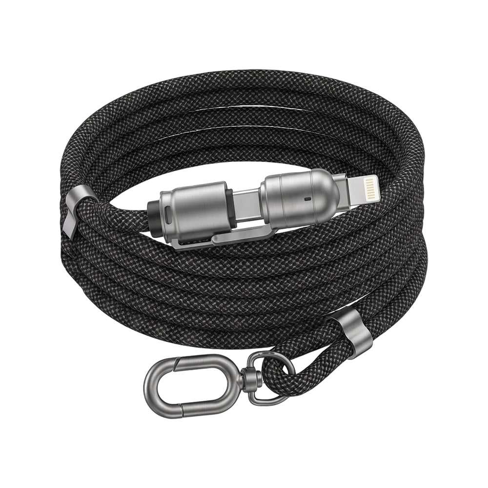 Italio Tech Link Ultra 240W Fast Charging 4 in 1 Cable