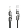 Italio Tech Link Ultra 240W Fast Charging 4 in 1 Cable