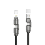 Italio Tech Link Ultra 240W Fast Charging 4 in 1 Cable