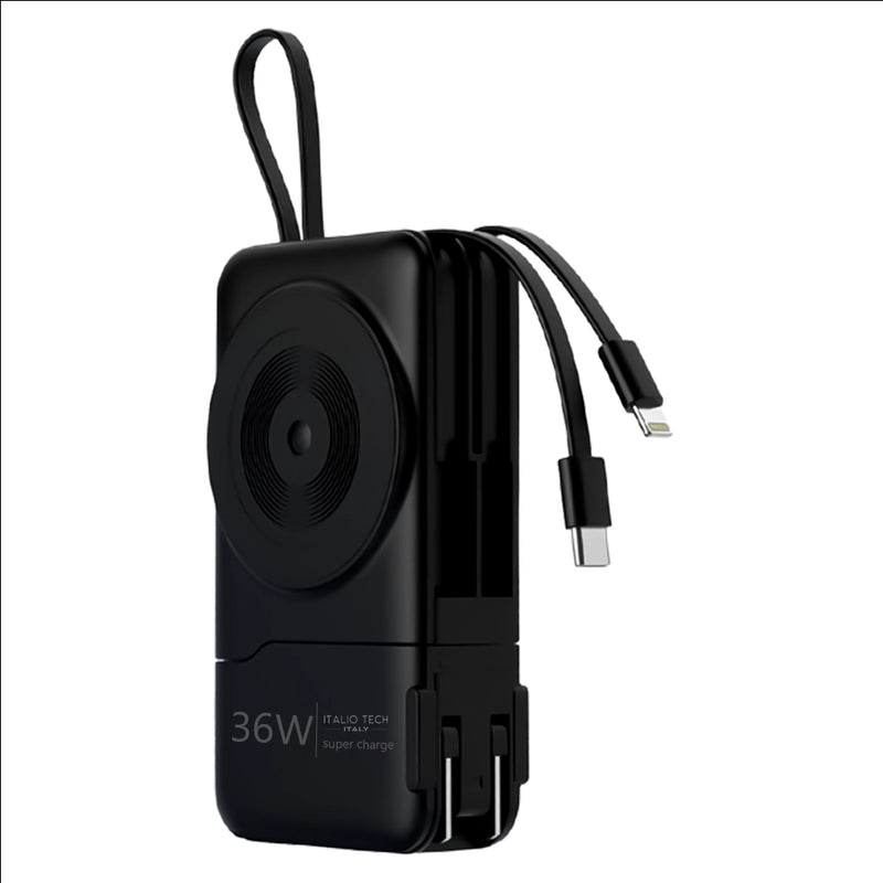 Italio Tech Magnetix Ultra 36W 10000mAh Wireless Powerbank