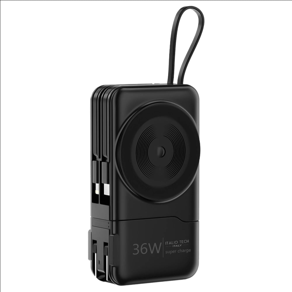 Italio Tech Magnetix Ultra 36W 10000mAh Wireless Powerbank