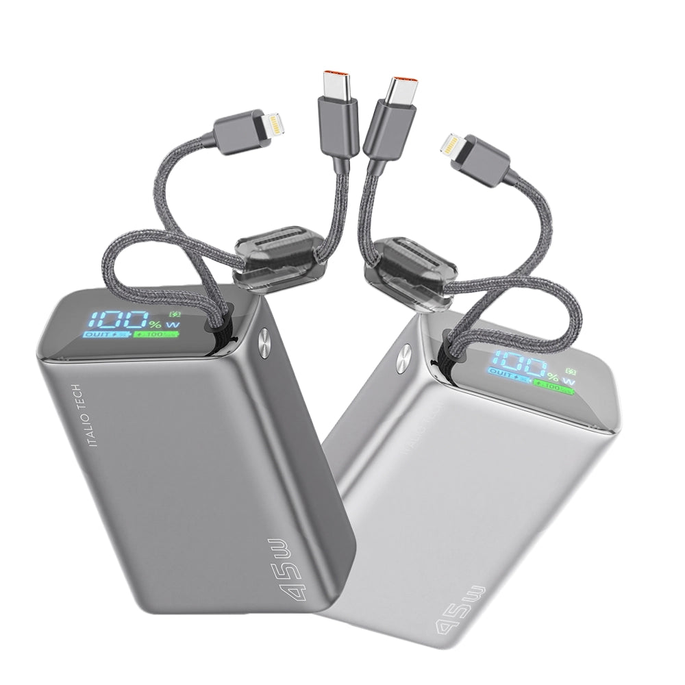 Italio Tech VoltCore 45W Fast Charging 20000mah Powerbank